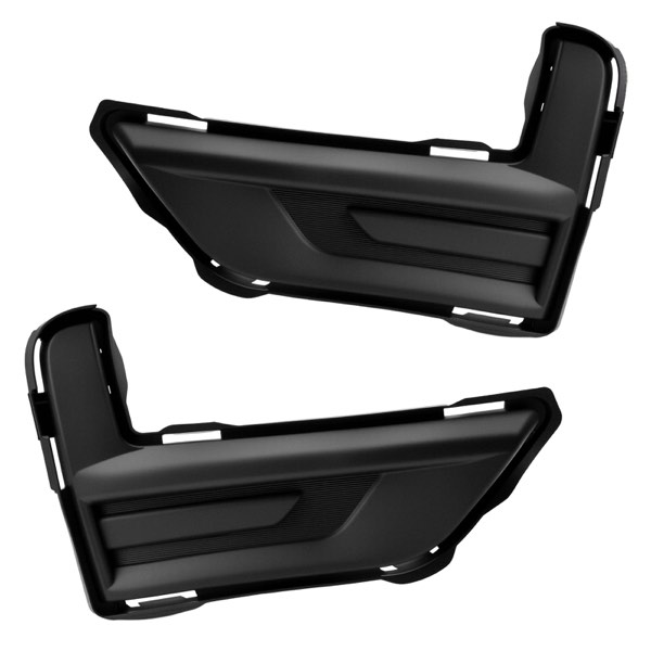 1 Pair Fog Light Cover Bezel Front Left and Right Driver Side Passenger Side Compatible with 2017-2020 Nissan Rogue Replace 622576FL0A NI1039148 622576FL0A NI1038148